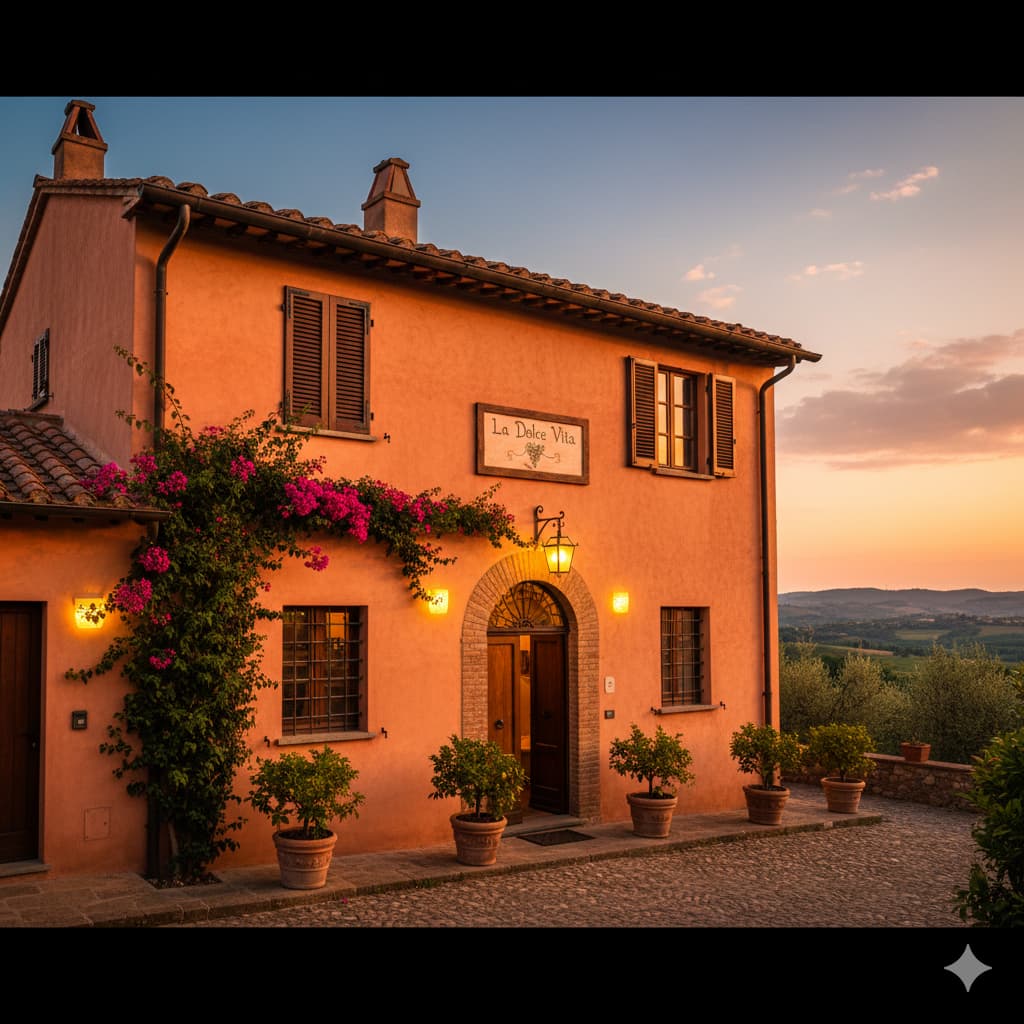 Edificio residenziale o piccola struttura con gestione energetica intelligente